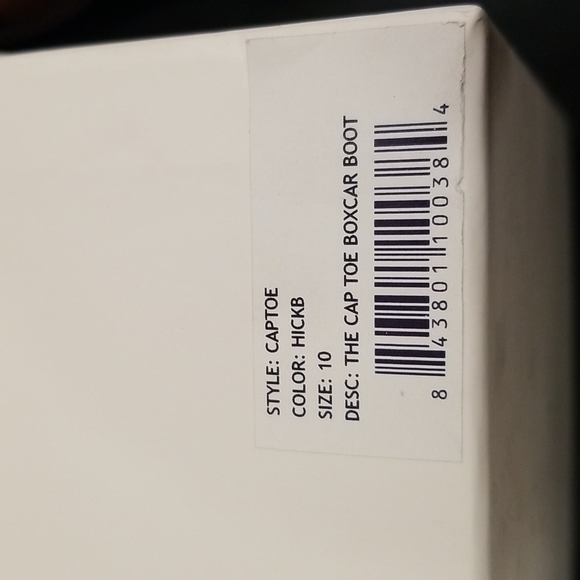 💕THE GREAT💕 The Cap Toe Boxcar Boot ~ Hickory Brown/Black 10 NWT - Picture 16 of 16